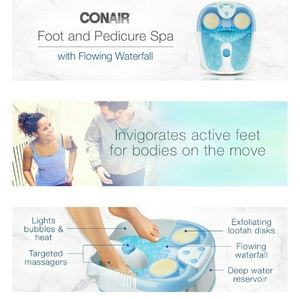 Conair Waterfall Foot Pedicure